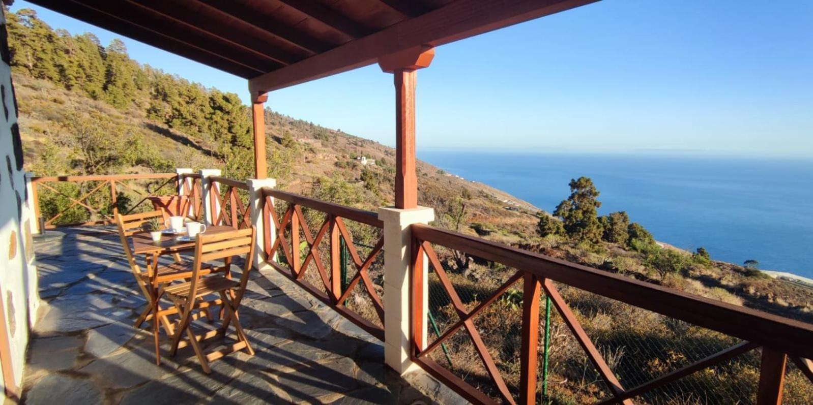 "Villa Servanda " - Relax, Nature, Wide Views Of The Sea And A Starry Sky Puntagorda エクステリア 写真